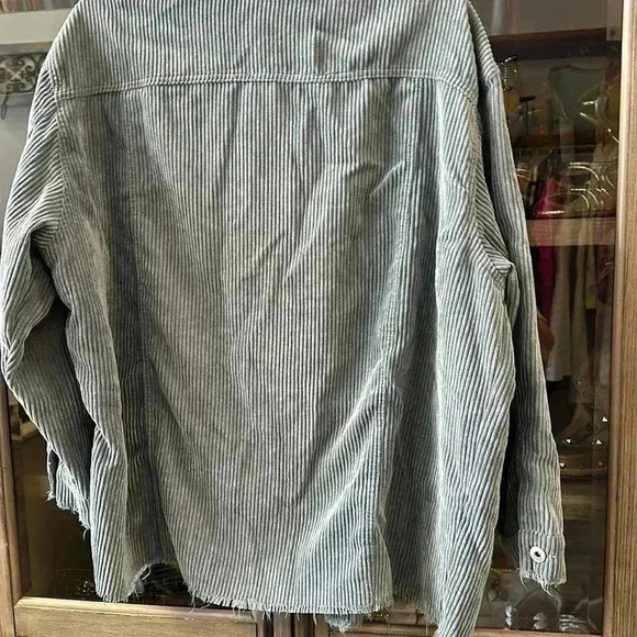 LOVE TREE oversized, corduroy, jacket, size, medium - Picture 6 of 6